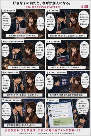 好きな子の前だと、なぜか別人になる38 thumbnail