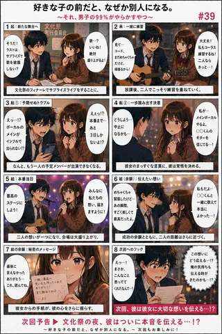 好きな子の前だと、なぜか別人になる39 thumbnail