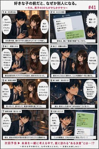 好きな子の前だと、なぜか別人になる41 thumbnail