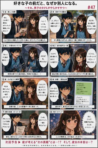 好きな子の前だと、なぜか別人になる47 thumbnail