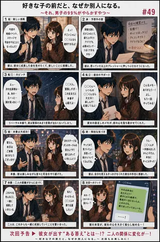 好きな子の前だと、なぜか別人になる49 thumbnail