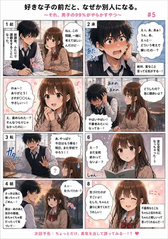 好きな子の前だと、なぜか別人になる5 thumbnail