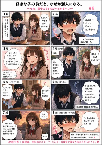 好きな子の前だと、なぜか別人になる6 thumbnail