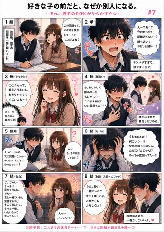 好きな子の前だと、なぜか別人になる7 thumbnail