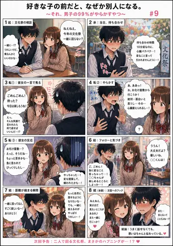 好きな子の前だと、なぜか別人になる9 thumbnail
