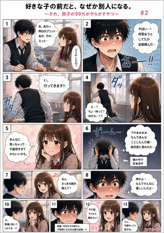 好きな子の前だと、なぜか別人になる２ thumbnail